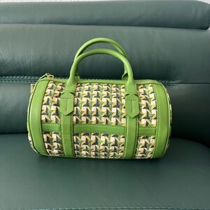 Tory Burch Green Patterned Women's Handbag